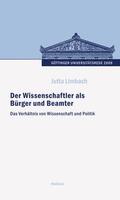 Cover: Der Wissenschaftler als B&uuml;rger und Beamter - Wallstein