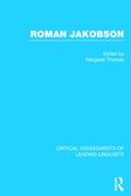Cover: Roman Jakobson - Routledge