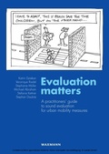 Cover: Evaluation matters - Waxmann Lehrbuch