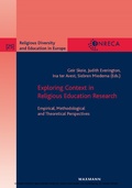 Cover: Exploring Context in Religious Education Research - Waxmann Verlag GmbH