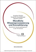 Cover: M&uuml;ndliche Wissensprozessierung und Konnektierung - Waxmann Verlag GmbH