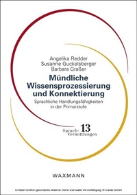Abbildung von: Mündliche Wissensprozessierung und Konnektierung - Waxmann Verlag GmbH
