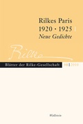 Cover: Rilkes Paris (1920/1925) - Wallstein