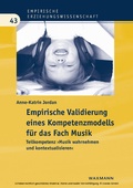 Cover: Empirische Validierung eines Kompetenzmodells f&uuml;r das Fach Musik - Waxmann Verlag GmbH