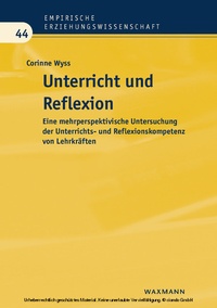 Abbildung von: Unterricht und Reflexion - Waxmann Verlag GmbH