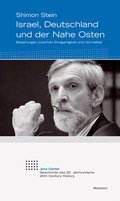 Cover: Israel, Deutschland und der Nahe Osten - Wallstein