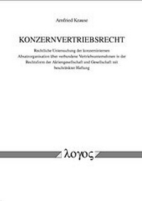 Abbildung von: Konzernvertriebsrecht - Logos Berlin