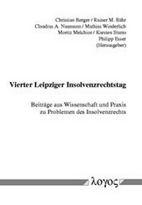 Abbildung von: Vierter Leipziger Insolvenzrechtstag - Logos Berlin