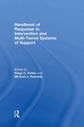 Cover: Handbook of Response to Intervention and Multi-Tiered Systems of Support - Routledge