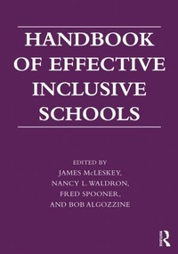 Enlarge image Cover: Handbook of Effective Inclusive Schools - Routledge