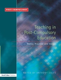 Enlarge image Cover: Teaching in Post-Compulsory Education - David Fulton Publishers Ltd