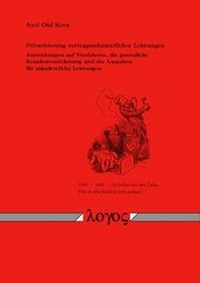 Abbildung von: Privatisierung vertragszahnärztlicher Leistungen - Logos Berlin