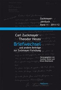Cover: Carl Zuckmayer - Theodor Heuss - Wallstein