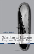 Cover: Schriften zur Literatur - Wallstein