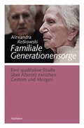 Cover: Familiale Generationensorge - Wallstein
