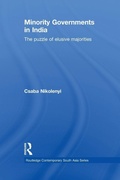 Cover: Minority Governments in India - Routledge