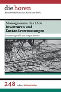 Cover: Monogramme des Efeu - Wallstein
