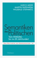 Cover: Semantiken des Politischen - Wallstein