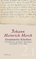Cover: Gesammelte Schriften - Wallstein