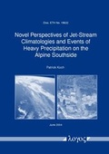 Cover: Novel Perspectives of Jet-Stream Climatologies and Events of Heavy Precipitation on the Alpine Southside - Logos Berlin