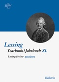 Cover: Lessing Yearbook / Jahrbuch XL, 2012/2013 - Wallstein
