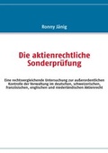 Cover: Die aktienrechtliche Sonderpr&uuml;fung - BoD - Books on Demand