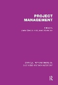 Cover: Project Management - Routledge
