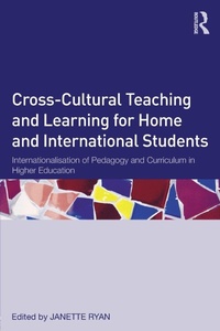 Enlarge image Cover: Cross-Cultural Teaching and Learning for Home and International Students - Routledge