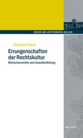 Cover: Errungenschaften der Rechtskultur - Wallstein