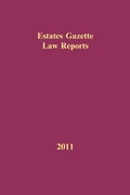 Cover: EGLR 2011 Set - Estates Gazette