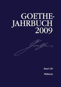 Abbildung von: Goethe-Jahrbuch 126, 2009 - Wallstein