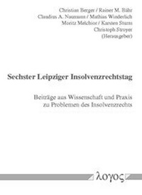Abbildung von: Leipziger Insolvenzrechtstag (6.) - Logos Berlin