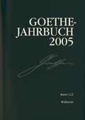 Cover: Goethe-Jahrbuch 122, 2005 - Wallstein