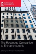 Cover: The Routledge Companion to Entrepreneurship - Routledge