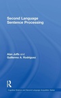 Cover: Second Language Sentence Processing - Routledge