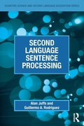 Cover: Second Language Sentence Processing - Routledge