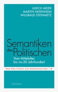 Cover: Semantiken des Politischen - Wallstein