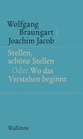 Cover: Stellen, sch&ouml;ne Stellen - Wallstein