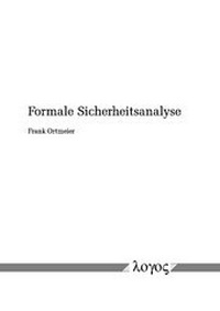 Enlarge image Cover: Formale Sicherheitsanalyse - Logos Berlin