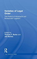 Cover: Varieties of Legal Order - Routledge