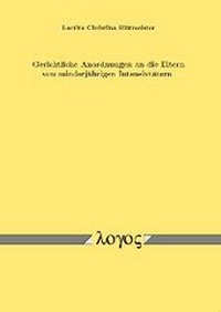 Abbildung von: Gerichtliche Anordnungen an die Eltern von minderjährigen Intensivtätern - Logos Berlin