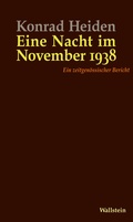 Cover: Eine Nacht im November 1938 - Wallstein