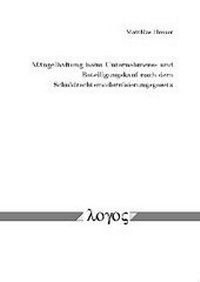 Bild: Mängelhaftung beim Unternehmens- und Beteiligungskauf nach dem Schuldrechtsmodernisierungsgesetz - Logos Berlin