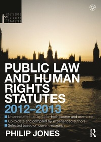 Bild vergrößern Bild: Public Law and Human Rights Statutes - Routledge