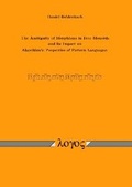 Cover: The Ambiguity of Morphisms in Free Monoids and its Impact on Algorithmic Properties of Pattern Languages - Logos Berlin