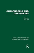 Cover: Outsourcing and Offshoring - Routledge