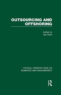 Cover: Outsourcing and Offshoring - Routledge