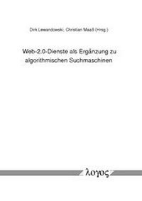 Enlarge image Cover: Web-2.0-Dienste als Ergänzung zu algorithmischen Suchmaschinen - Logos Berlin