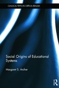 Cover: Social Origins of Educational Systems - Routledge