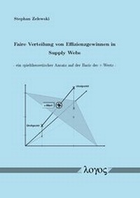 Abbildung von: Faire Verteilung von Effizienzgewinnen in Supply Webs - ein spieltheoretischer Ansatz auf der Basis des tau-Werts" - Logos Berlin